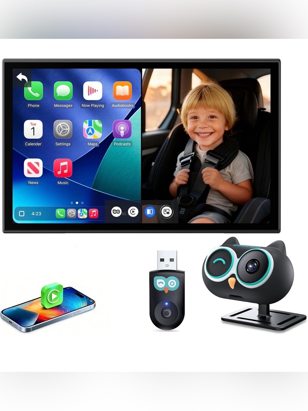 Ottocast Baby Car Camera For Car Screen